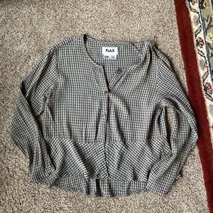 Flax blouse